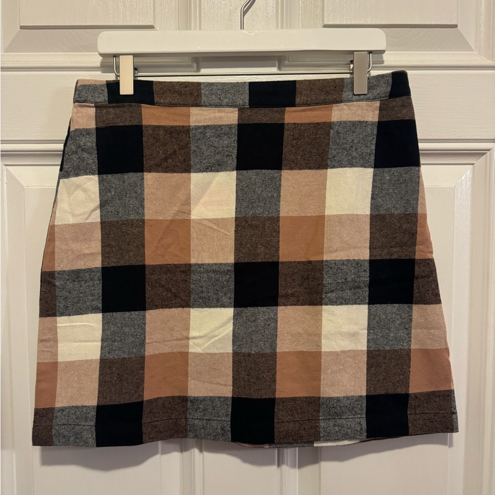 NWT Marley Lilly Plaid Skirt